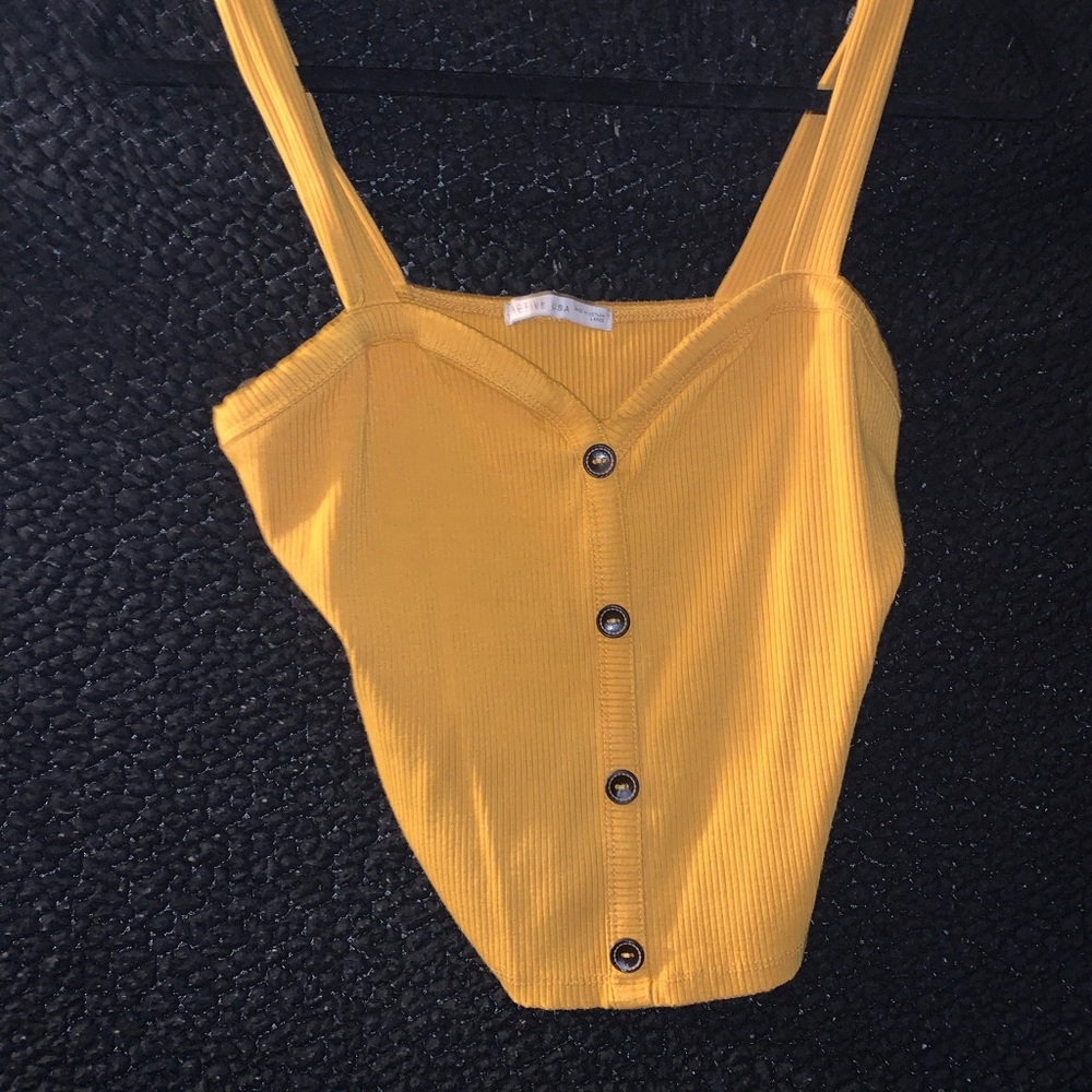 Yellow Tank top